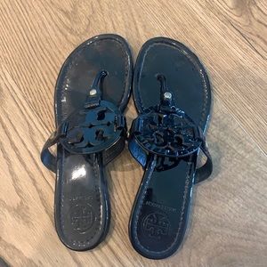 Tory Burch Miller patent leather sandal!